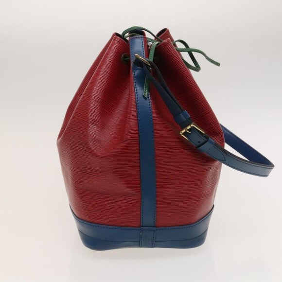 LOUIS VUITTON Epi Toriko Color Noe Bag Red Blue Green M44084 LV Auth 119123 - Picture 6 of 16
